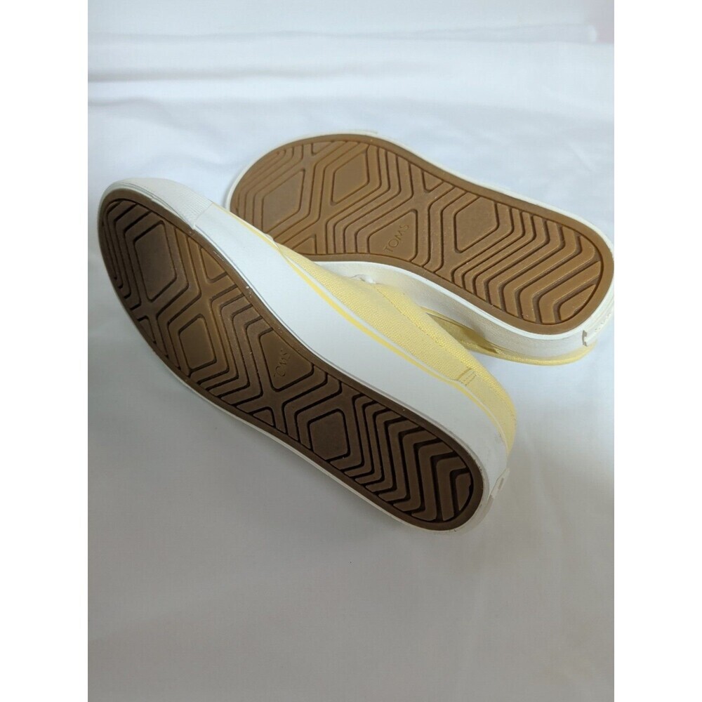 TOMS Alpargata Fenix Women's Casual Sneakers, Yellow Lace-up Shoes Size W 5.5 - Picture 14 of 14